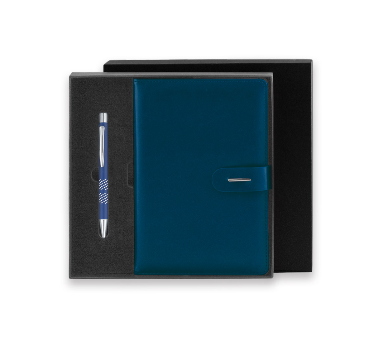 Тефтер А5 в кутия с място за химикалка