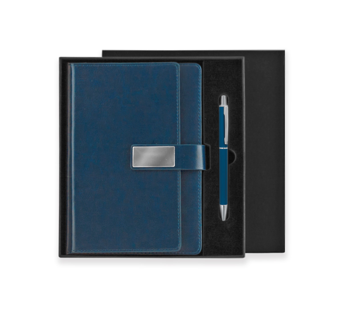 Тефтер A5 с разделител и магнитно закопчаване,