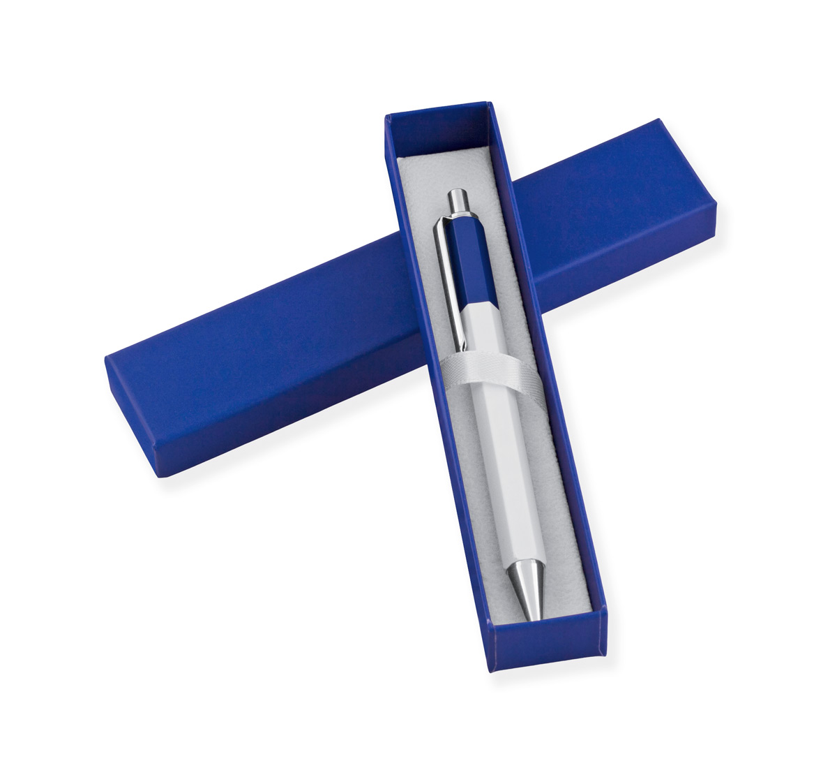 Комплект химикалка и кутия.