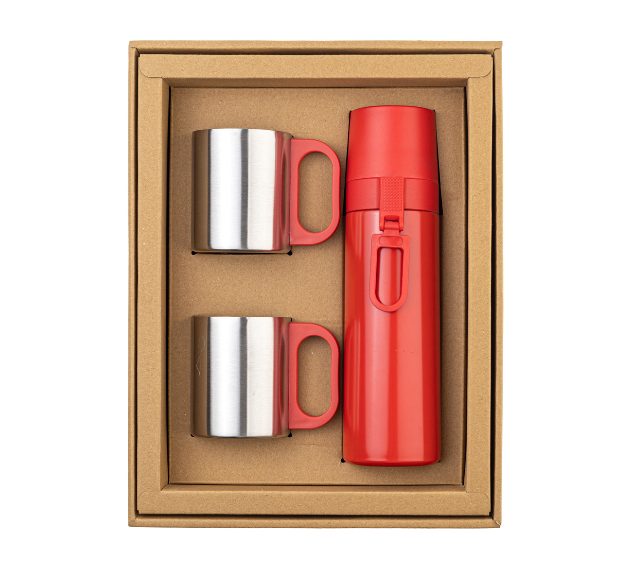 Комплект термос (500 ml) и чаши (200 ml) в картонена кутия