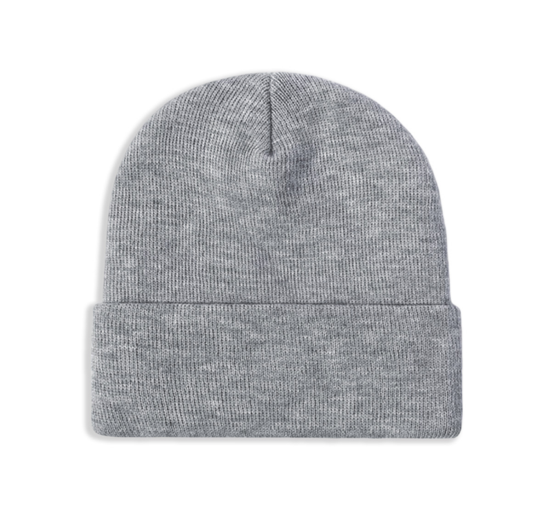 Зимна шапка с подгънат ръб